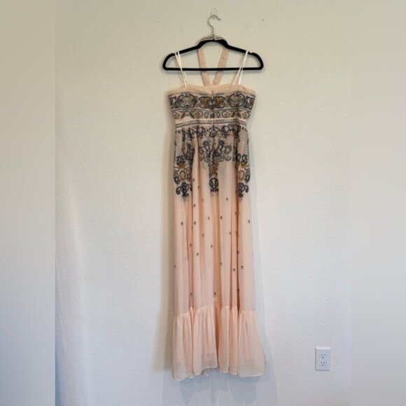 Altar'd State Size Small Corabeth Embroidered Halter Dress NWT - Picture 9 of 11